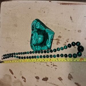 Malachite beads